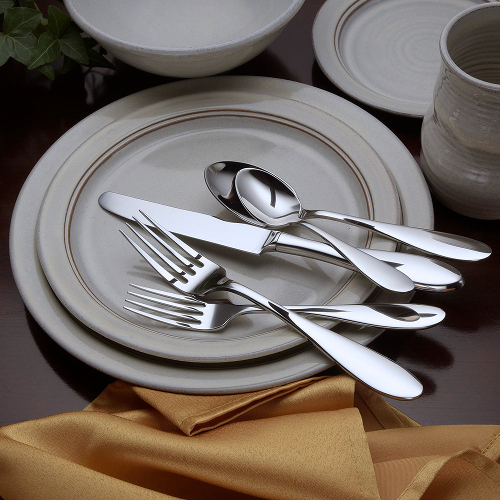 Betsy Ross 65 Piece Set including utensils on a table setting