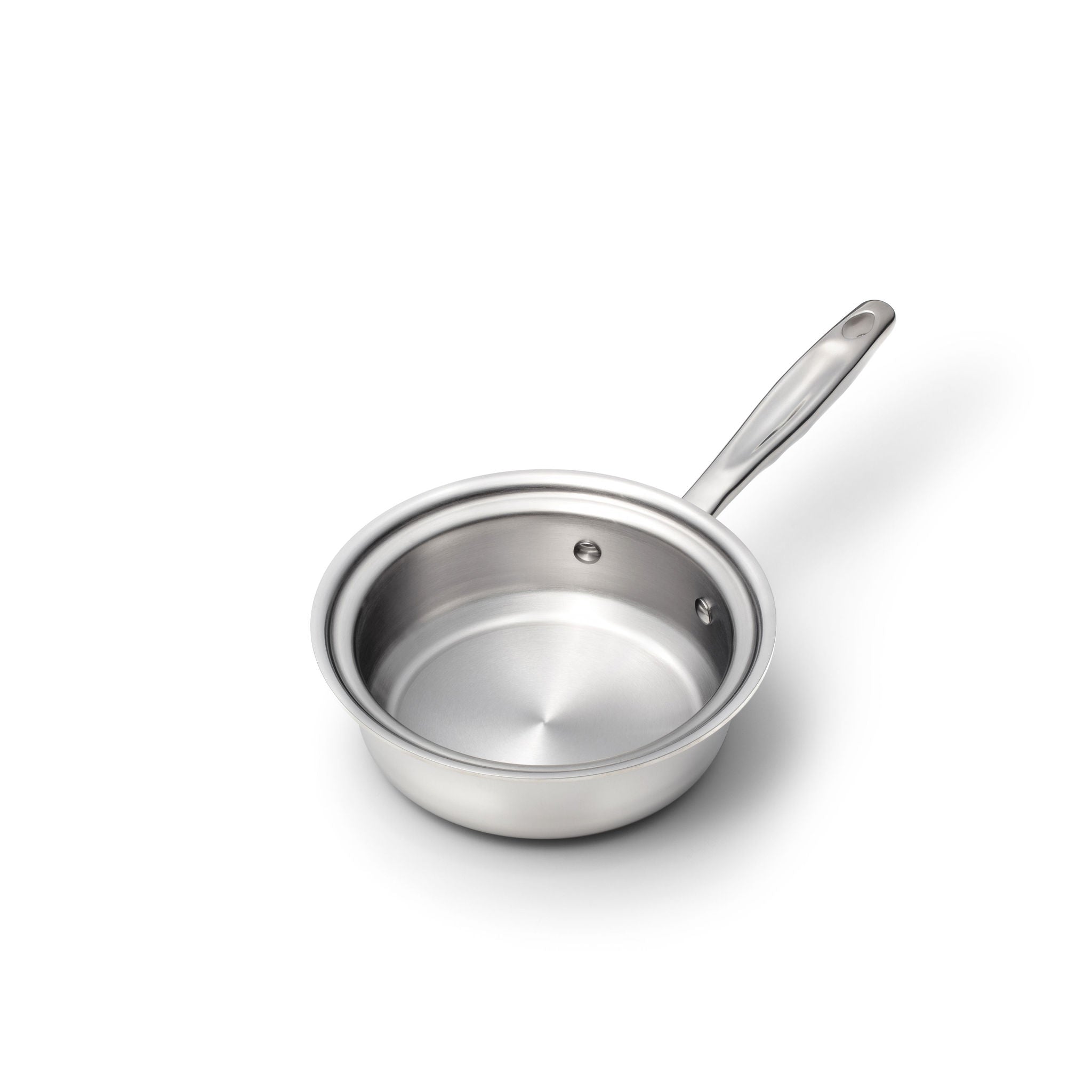1 Quart stainless steel saucepan with cover, 360 Vapor® Cooking technology