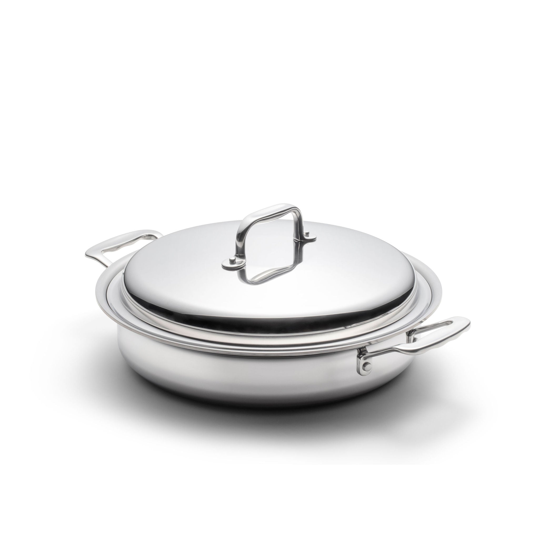 Factory Seconds 3.5 Quart Sauté Pan with Cover two short handles - 360cookwares